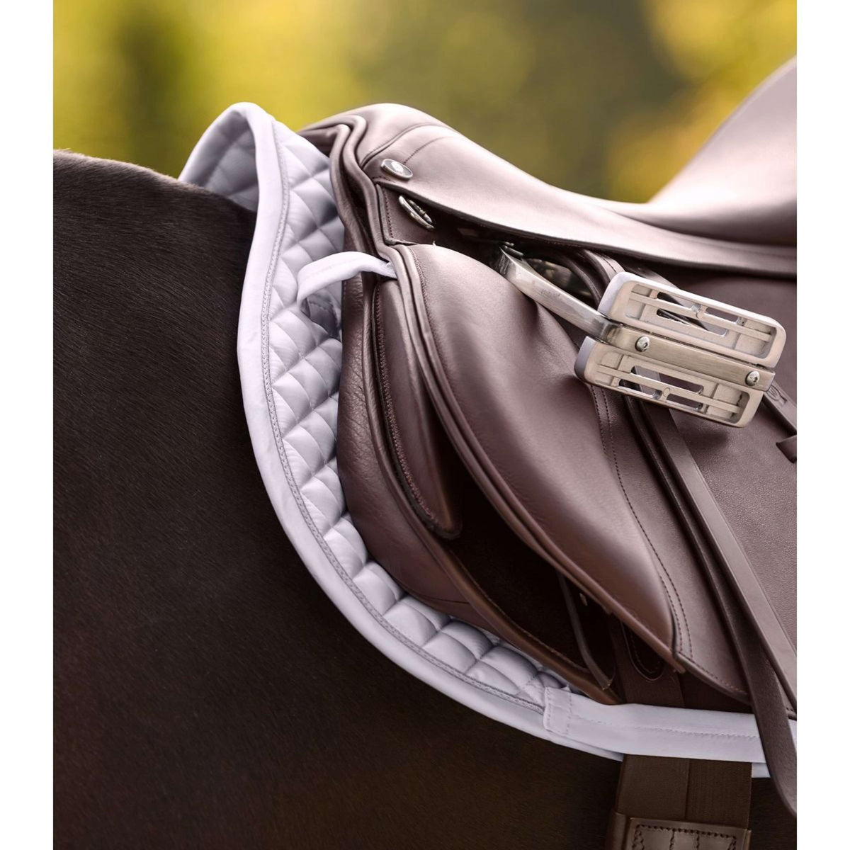 Waldhausen Tapis de Selle Felix Glam Dressage Blanc