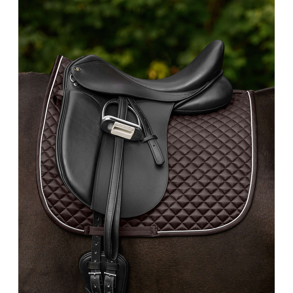 Waldhausen Tapis de Selle Felix Glam Polyvalent Espresso