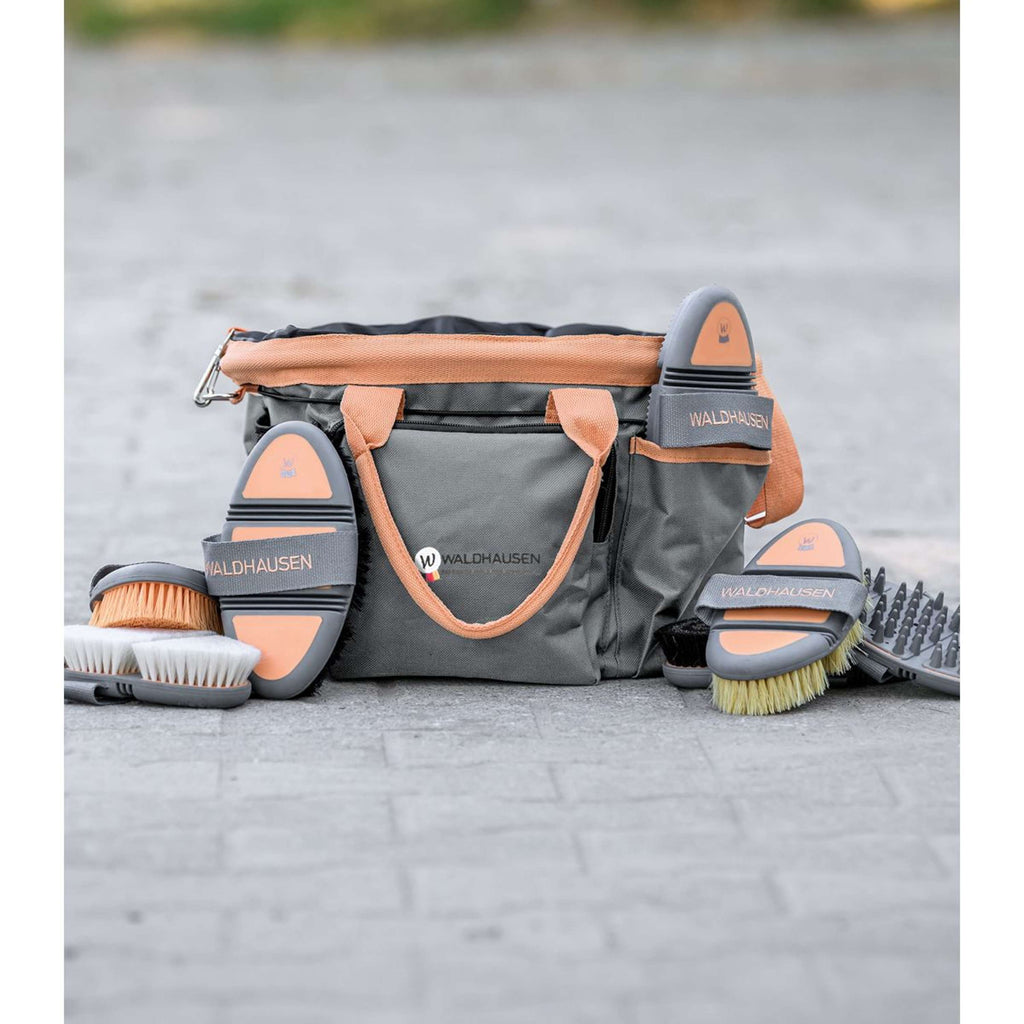 Waldhausen Trousse de Pansage Peach/Chrome Grey