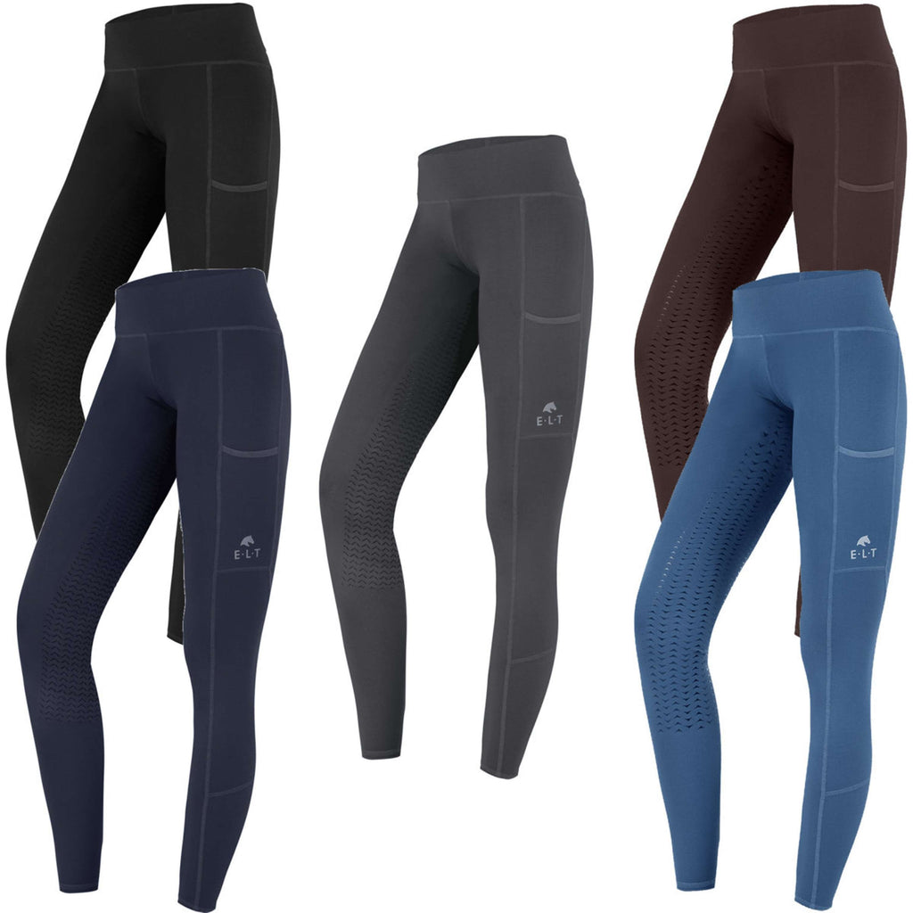 ELT Leggings d'équitation Thermo Ella Night Blue