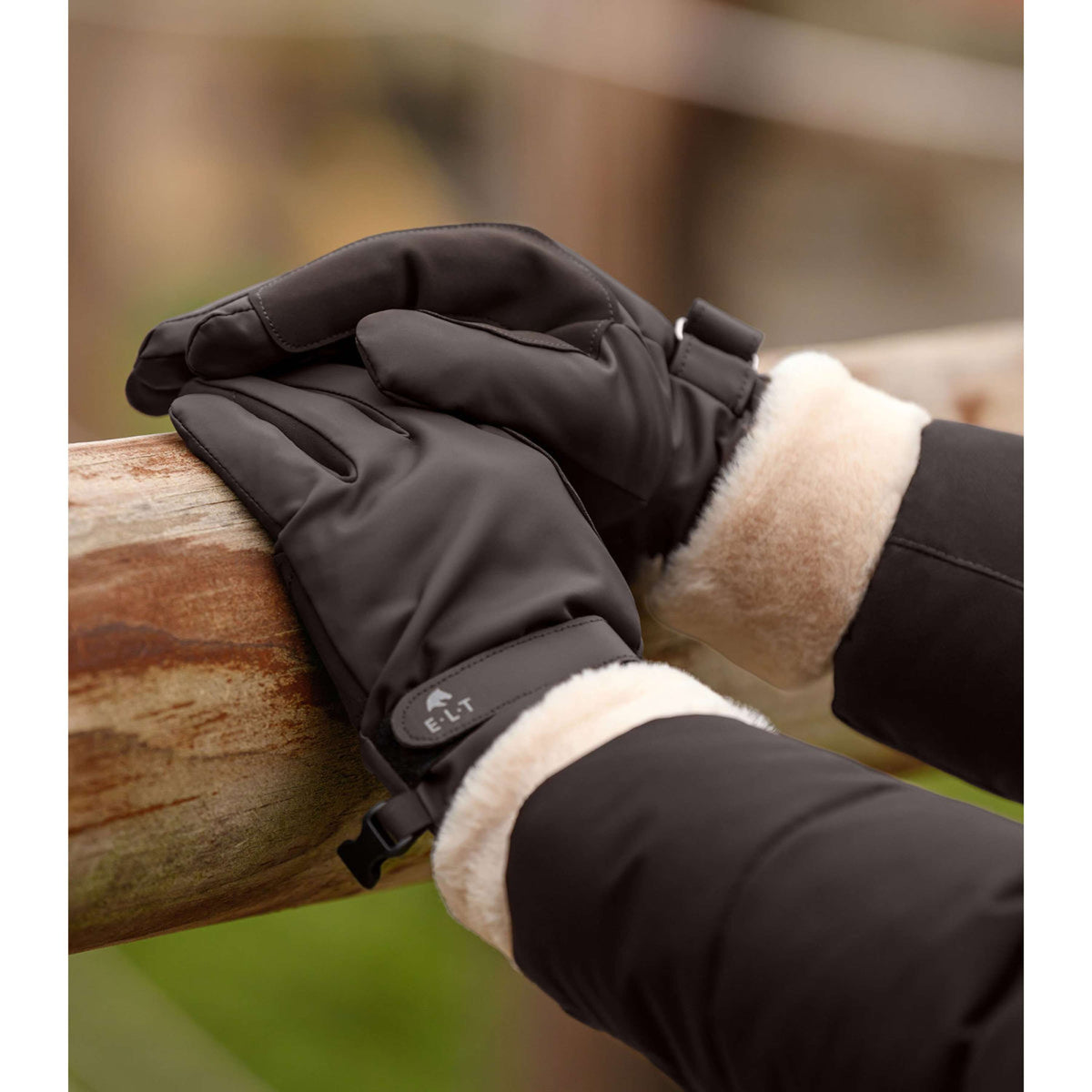 ELT Gants d'Équitation St. Moritz Espresso