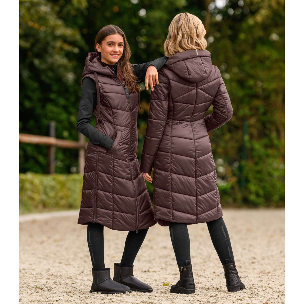 ELT Veste Longue Oslo Mahogany