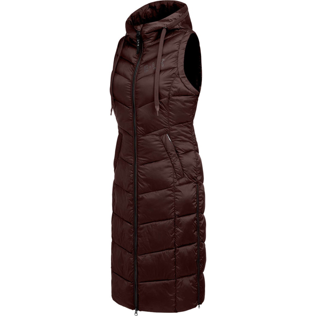 ELT Gilet Sans Manches Long Ostende Mahogany