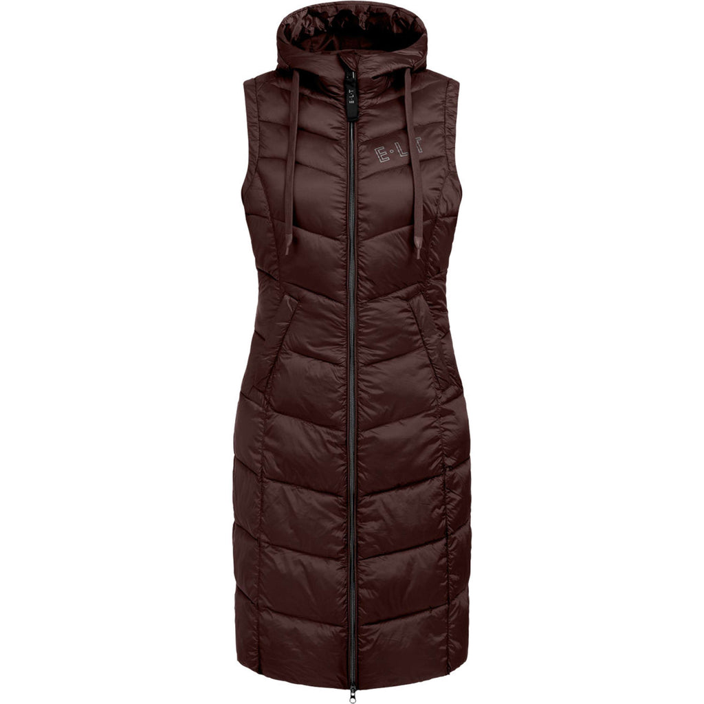 ELT Gilet Sans Manches Long Ostende Mahogany