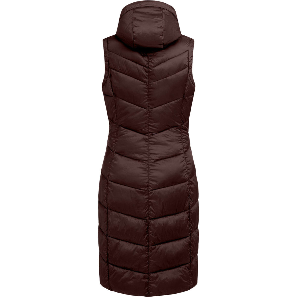 ELT Gilet Sans Manches Long Ostende Mahogany