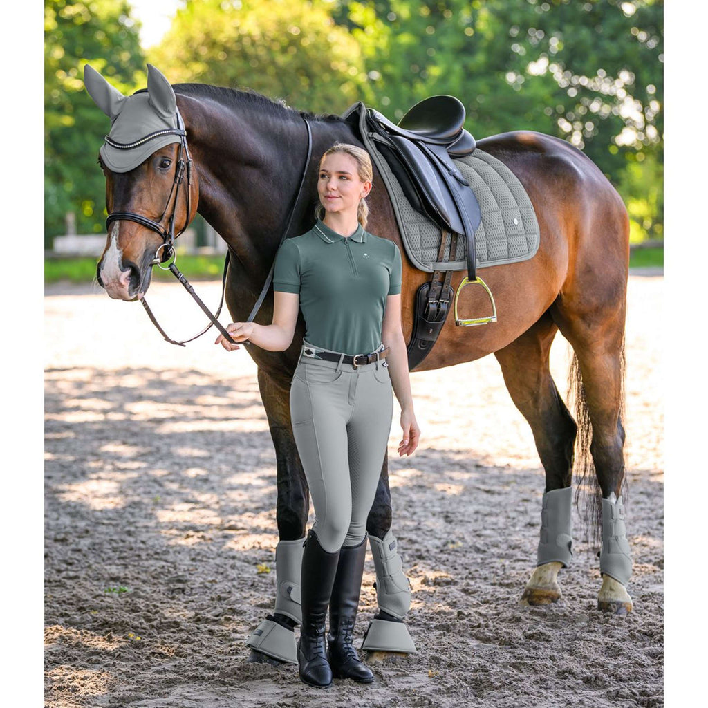 ELT Pantalon d'Équitation Comfort Ride Glam Chrome Grey