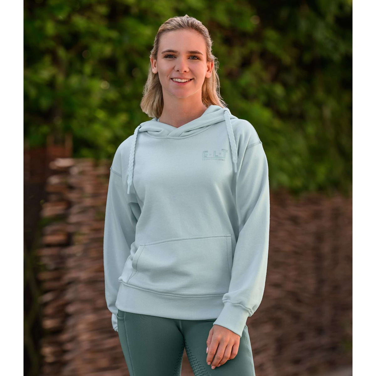 ELT Pull col Hoodie Straßburg Vert Menthe