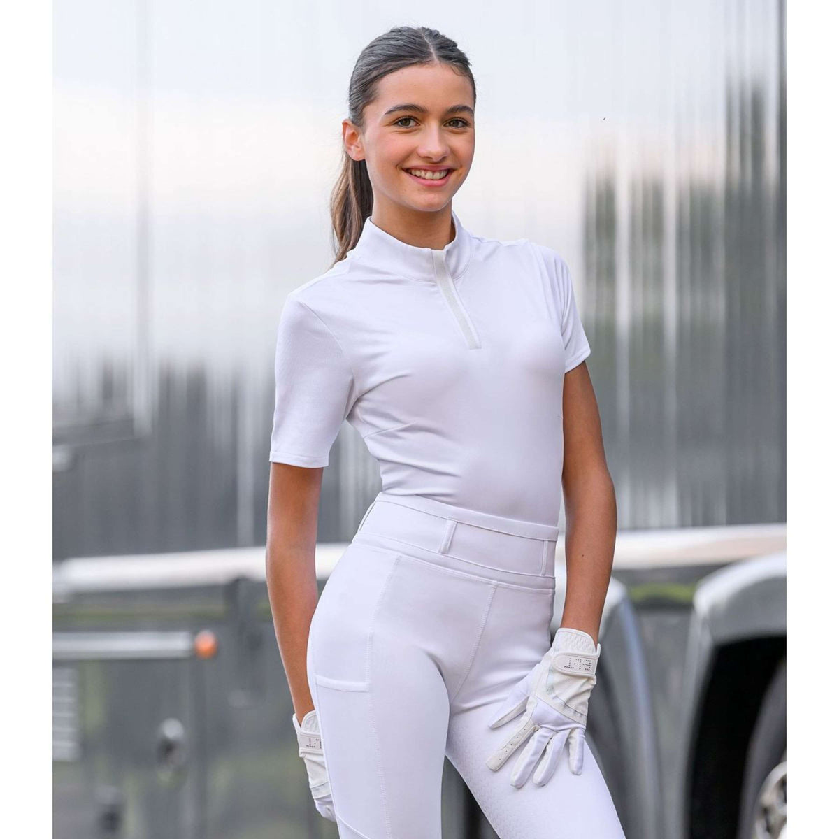 ELT T-shirt de Concours Basic Blanc