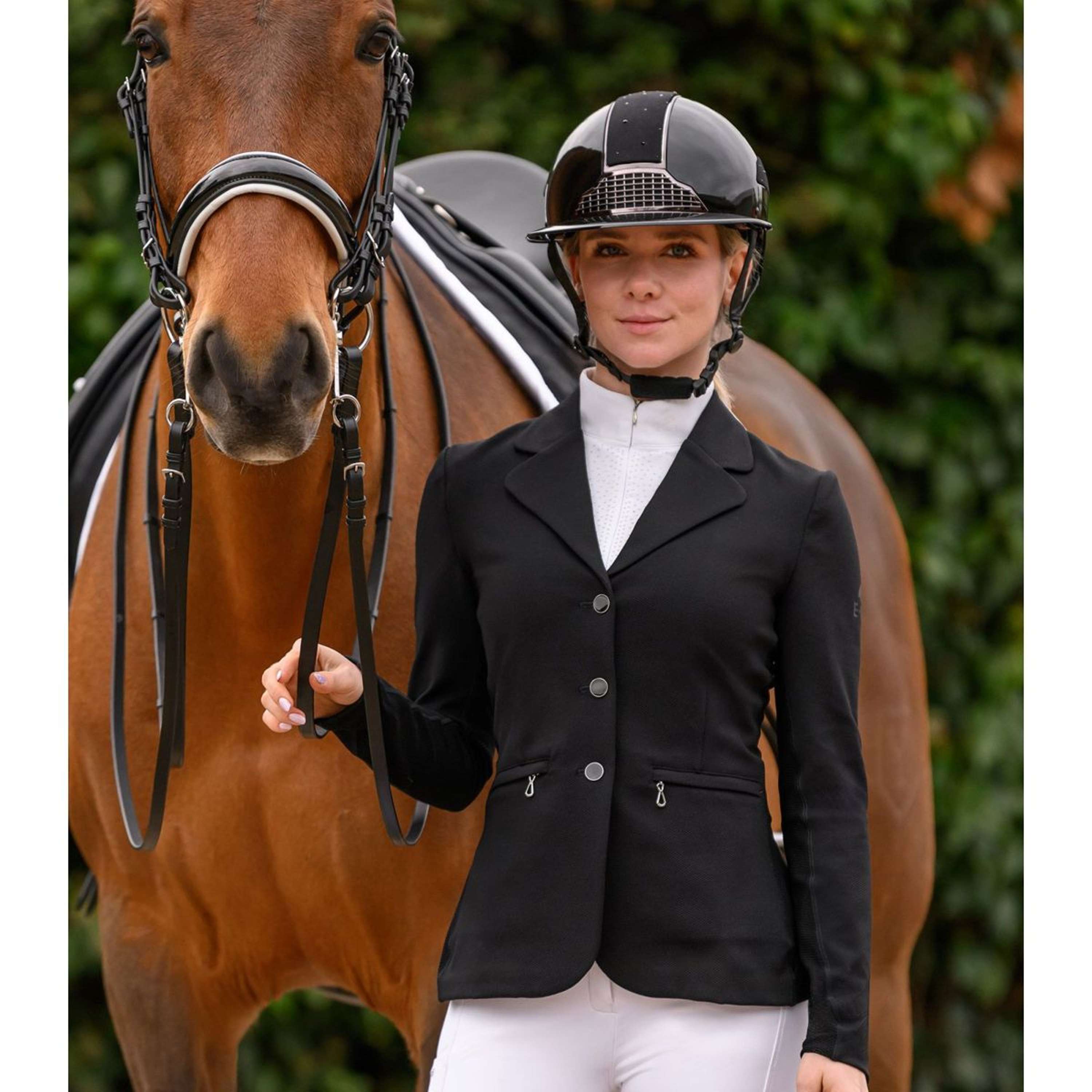 ELT Veste de Concours Light Mesh Adolescents Noir