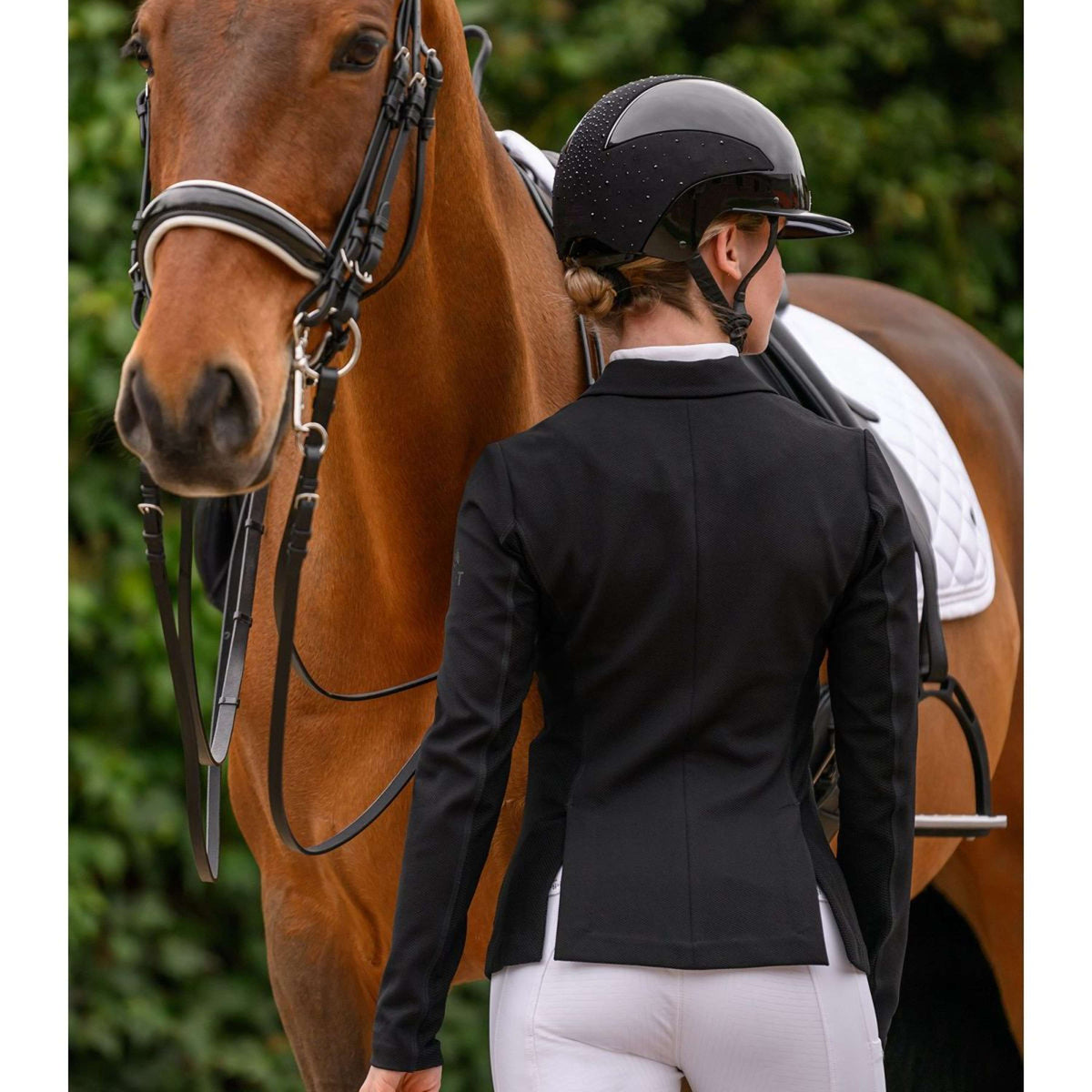 ELT Veste de Concours Light Mesh Adolescents Noir
