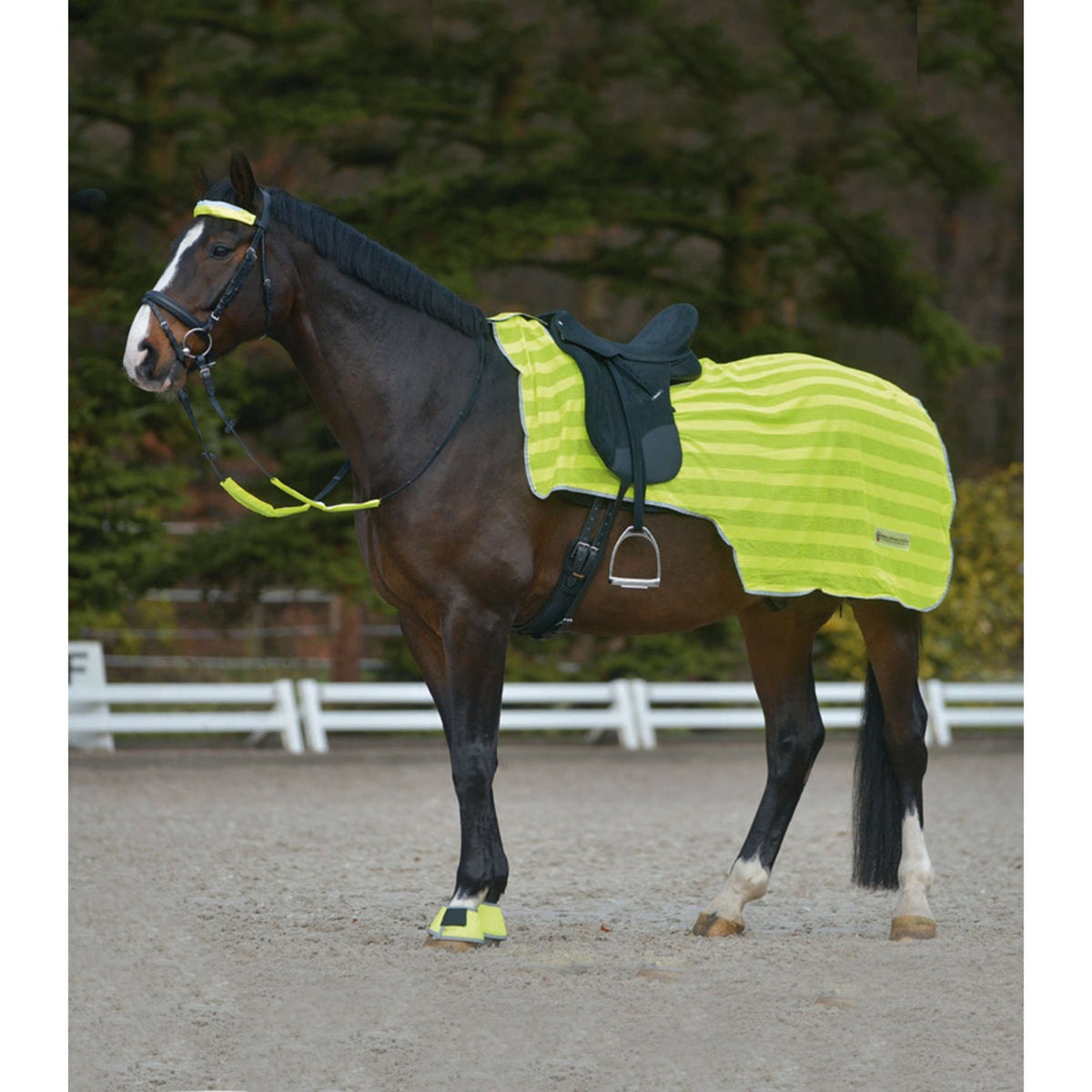 Waldhausen Couvre-reins Reflex Néon Jaune