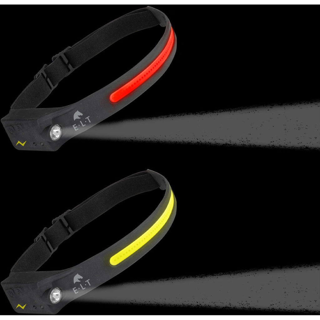 ELT Lampe Frontale LED Capteur Noir