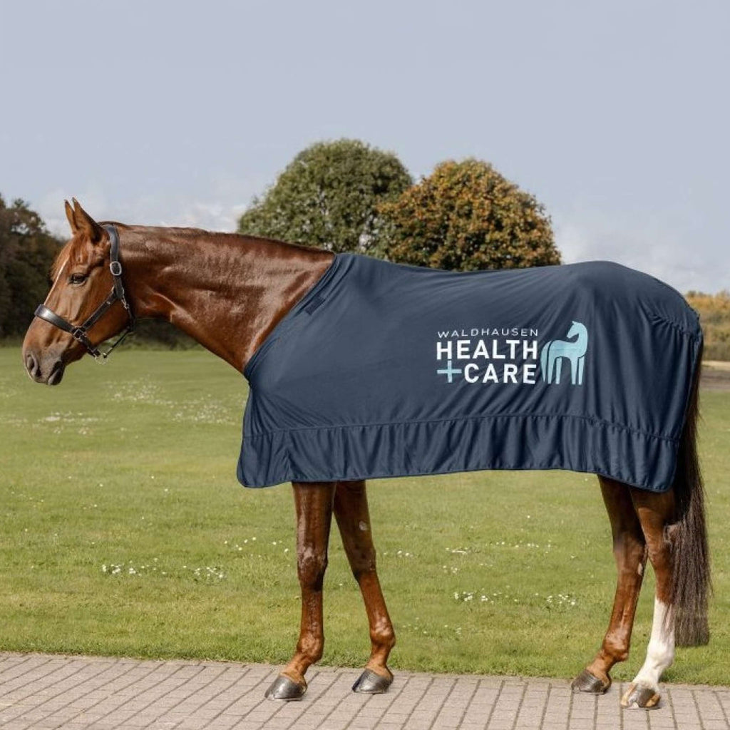 Waldhausen Health + Care Couverture Rafraîchissante Ice Layer Bleu Nuit