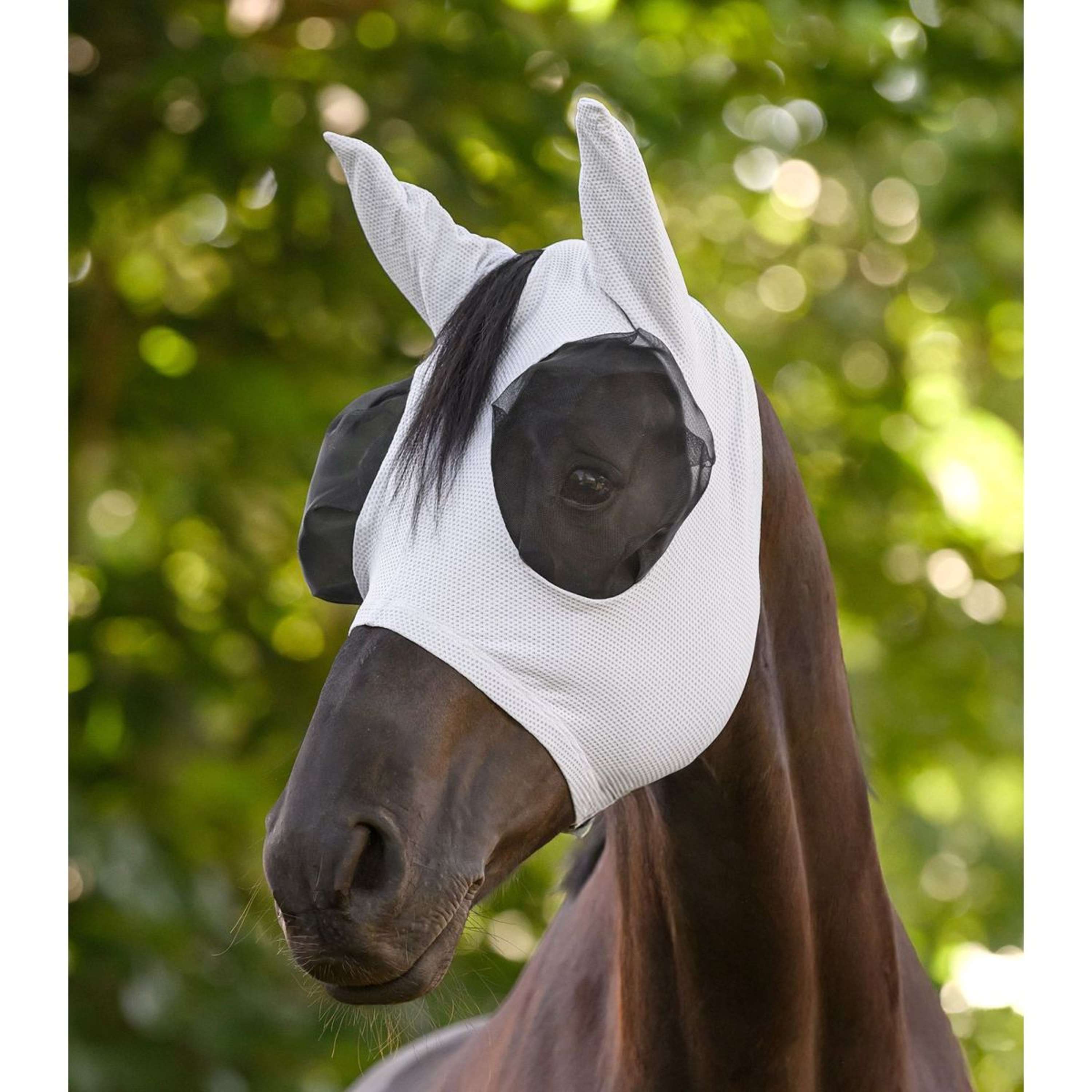 Waldhausen Masque Anti-Mouches Puck Breath Gris Argent
