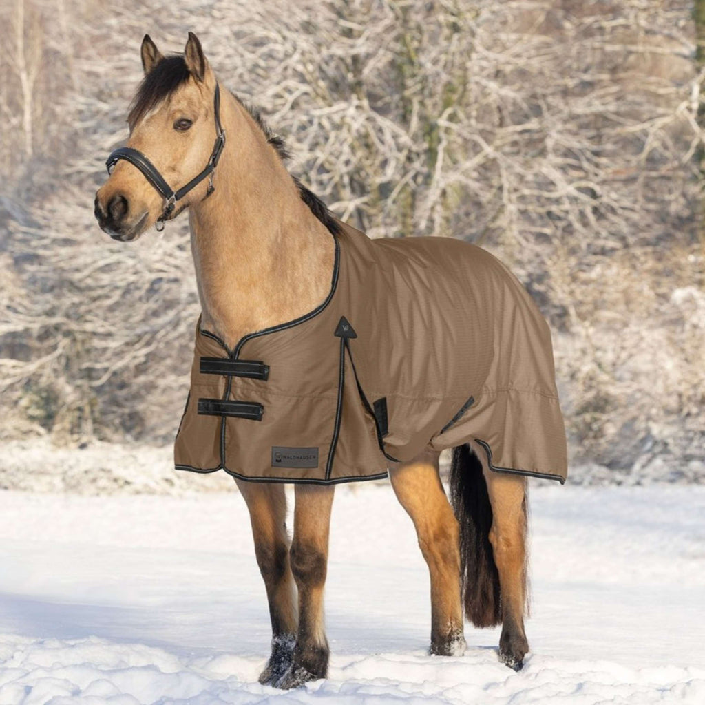 Waldhausen Couverture d'Extérieur Arctic 50g Cappuccino/Noir