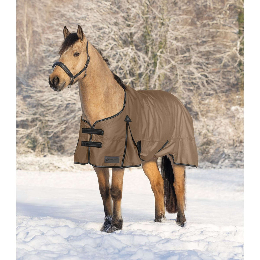 Waldhausen Couverture d'Extérieur Arctic 200g Cappuccino/Noir