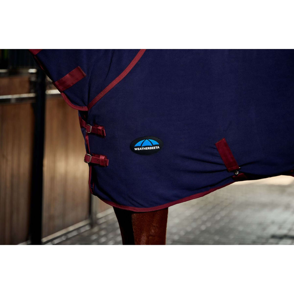 WeatherBeeta Couverture Polaire Anti-Static Cooler Combo Neck Marine/Bordeaux