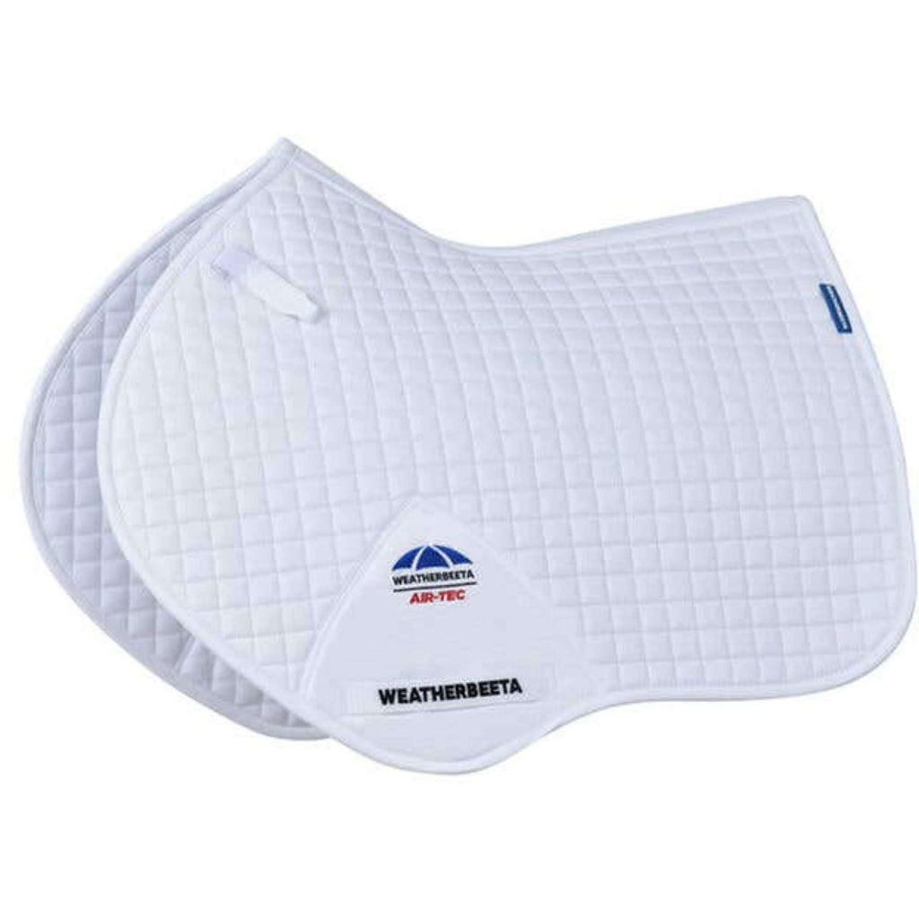 WeatherBeeta Tapis de Selle Prime Air-Tec de Saut Blanc