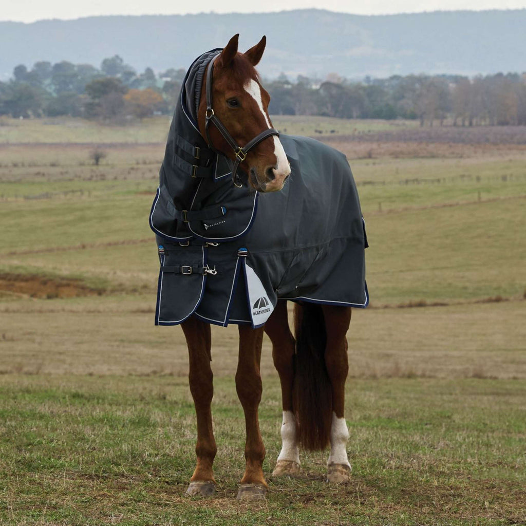 WeatherBeeta ComFiTec Ultra Turnout Detach-A-Neck 360g Charbon