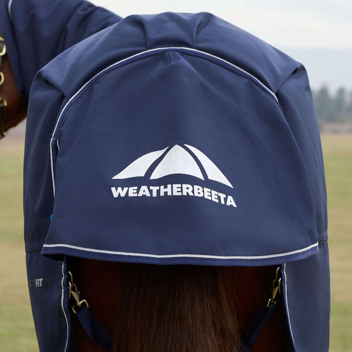 WeatherBeeta ComFiTec Ultra Turnout Detach-A-Neck 360g Marine