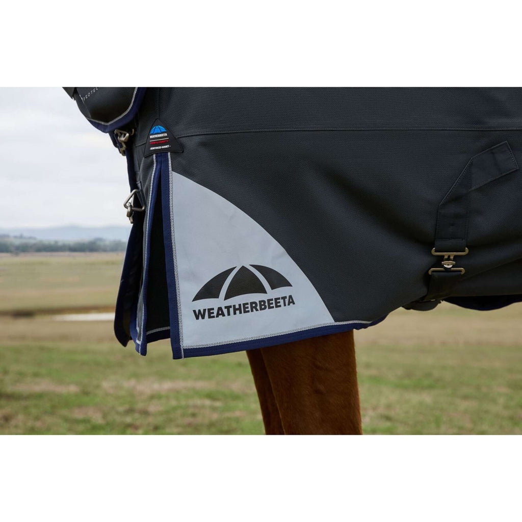 WeatherBeeta ComFiTec Ultra Turnout Detach-A-Neck 100g Charbon