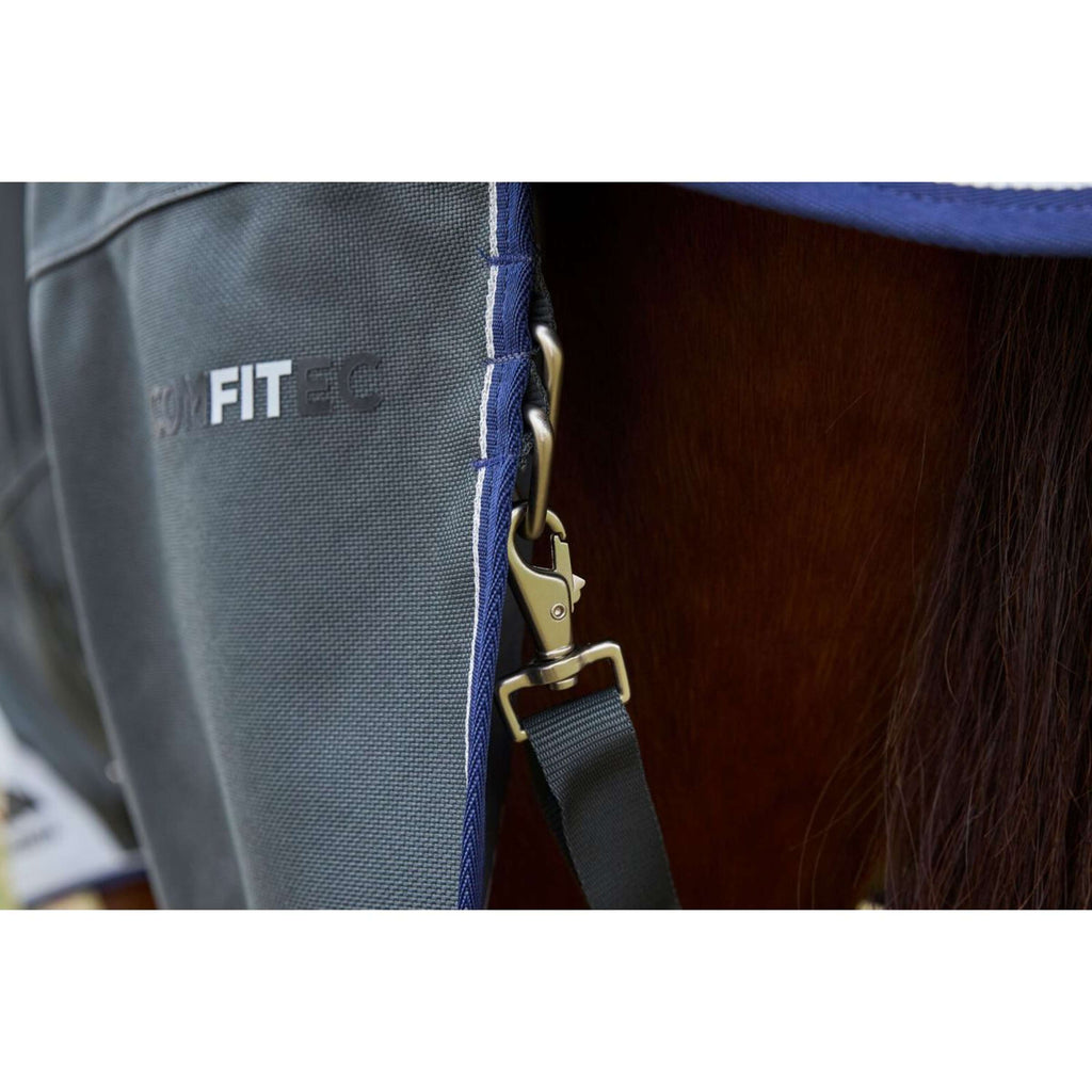 WeatherBeeta ComFiTec Ultra Turnout Detach-A-Neck 100g Charbon