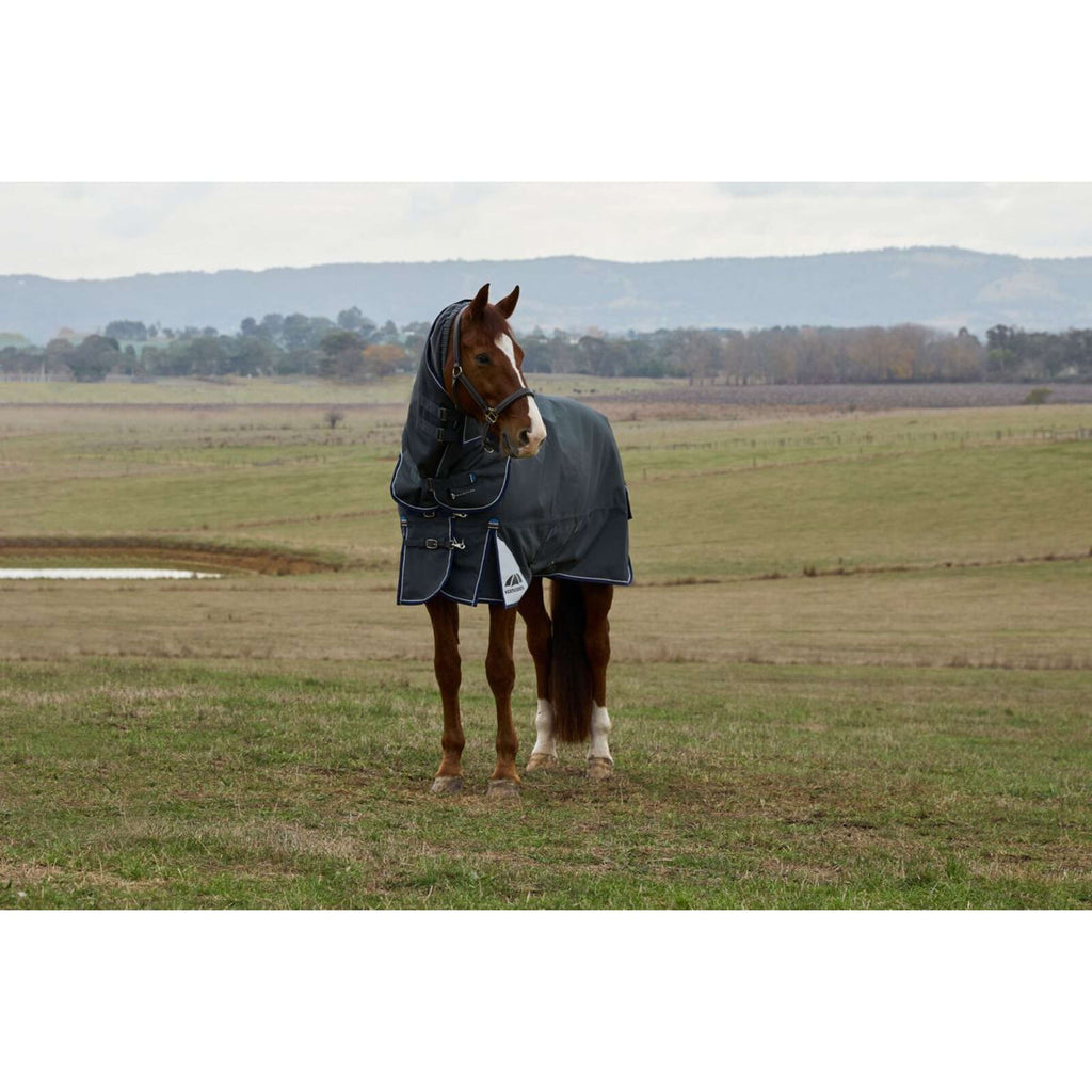 WeatherBeeta ComFiTec Ultra Turnout Detach-A-Neck 100g Charbon