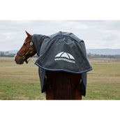 WeatherBeeta ComFiTec Ultra Turnout Detach-A-Neck 100g Charbon
