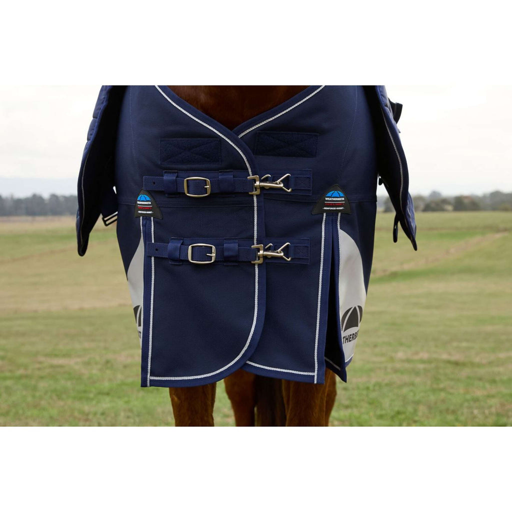 WeatherBeeta ComFiTec Ultra Turnout Detach-A-Neck 100g Marin