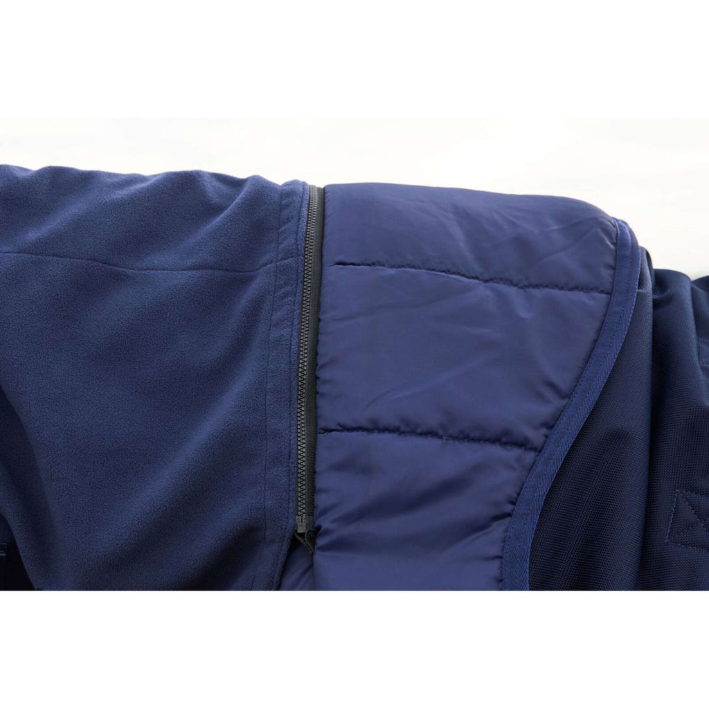 WeatherBeeta ComFiTec Ultra Turnout Detach-A-Neck 100g Marin