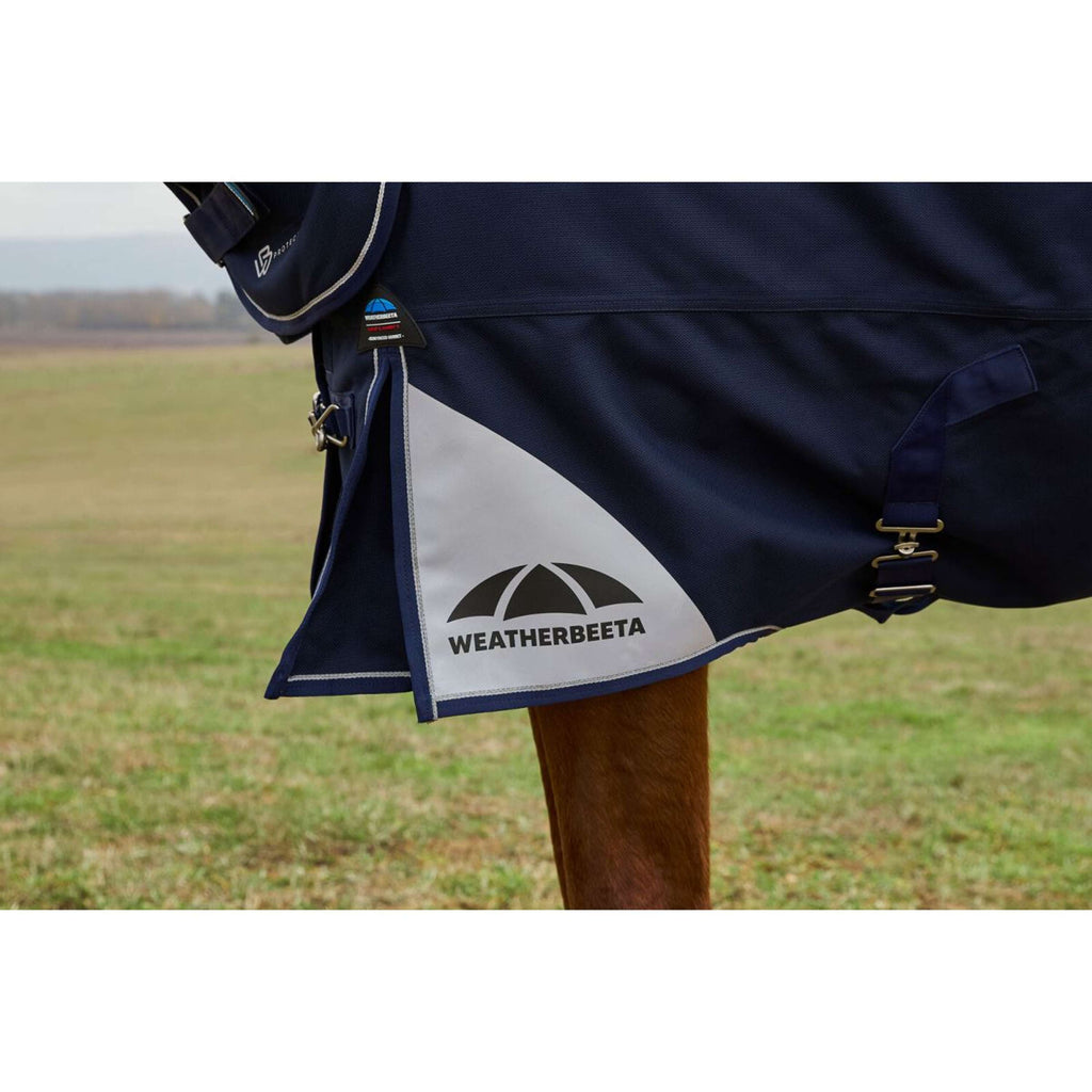 WeatherBeeta ComFiTec Ultra Turnout Detach-A-Neck 100g Marin