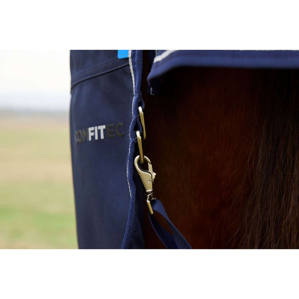 WeatherBeeta ComFiTec Ultra Turnout Detach-A-Neck 100g Marin
