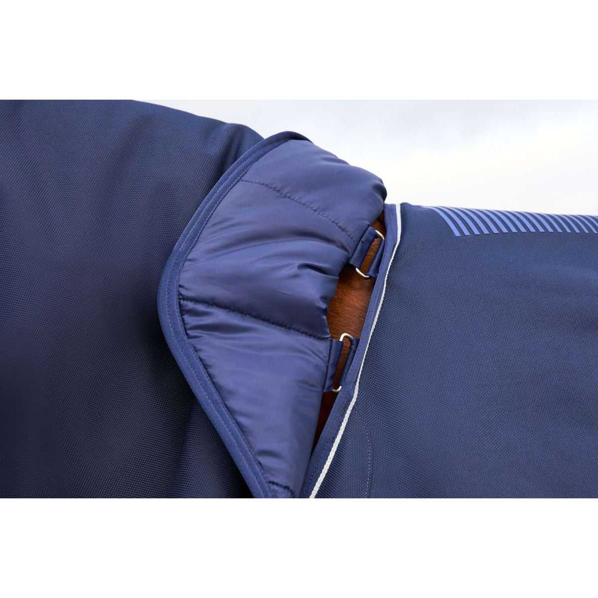 WeatherBeeta ComFiTec Ultra Turnout Detach-A-Neck 100g Marin