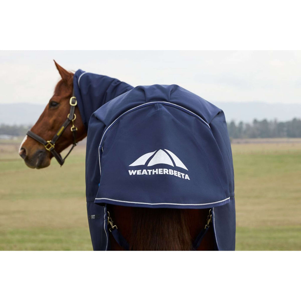 WeatherBeeta ComFiTec Ultra Turnout Detach-A-Neck 100g Marin