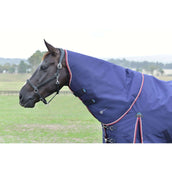 WeatherBeeta ComFiTec Essential Turnout Detach-A-Neck 220g Marine/Bordeaux