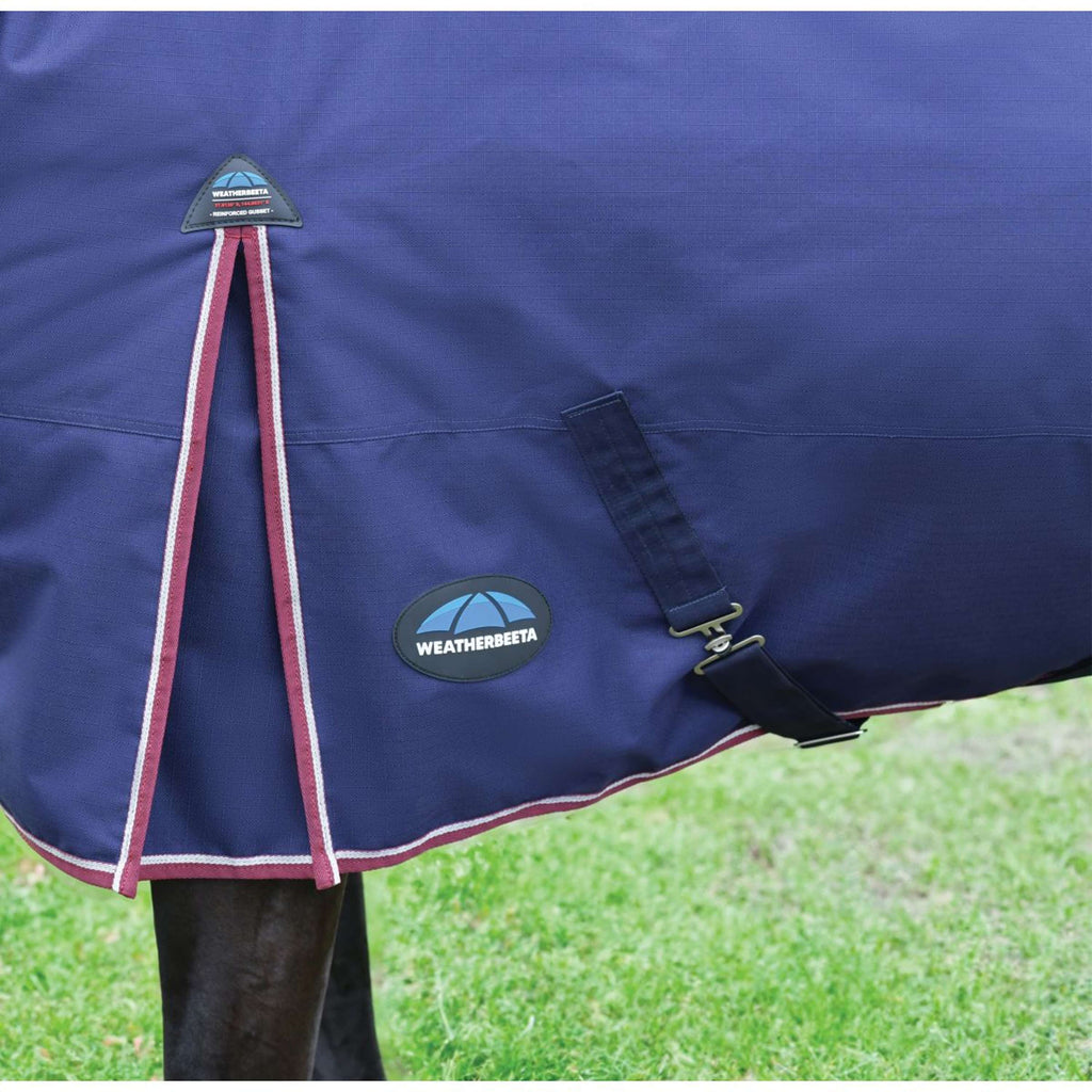 WeatherBeeta ComFiTec Essential Turnout 220g Marine/Bordeaux