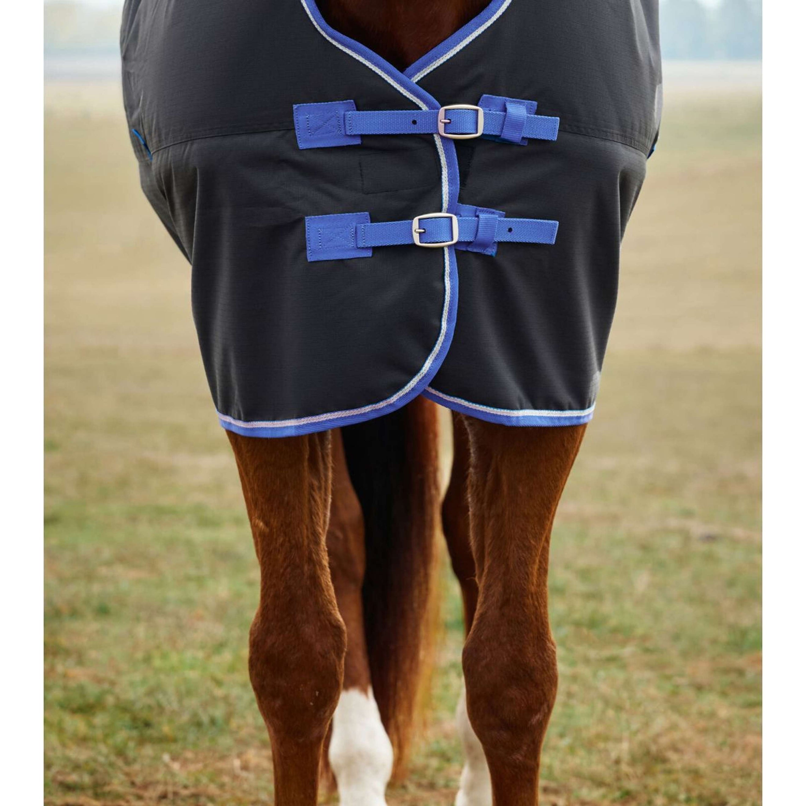 WeatherBeeta ComFiTec Tyro Turnout Standard Neck 220g Noir/Cobalt