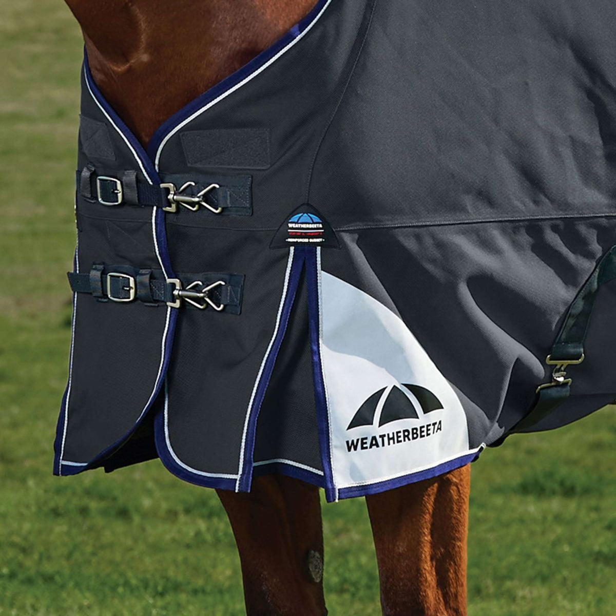 WeatherBeeta ComFiTec Ultra Turnout Standard Neck 220g Charbon