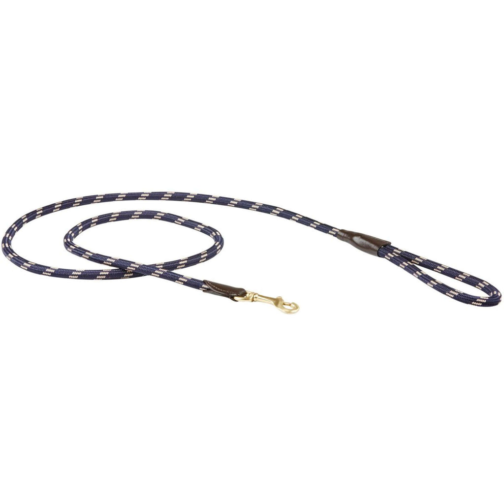 WeatherBeeta Laisse pour Chien Rope Leather Navy/Brown