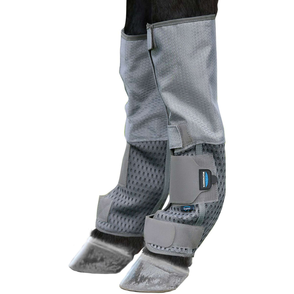WeatherBeeta Protecteurs de Jambes Anti-Mouches ComFiTEc Hexi Wraps Gris/Argent