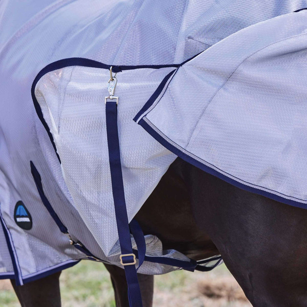 WeatherBeeta Couverture Anti-Mouches ComFiTec Hexi Combo Silver/Navy/White