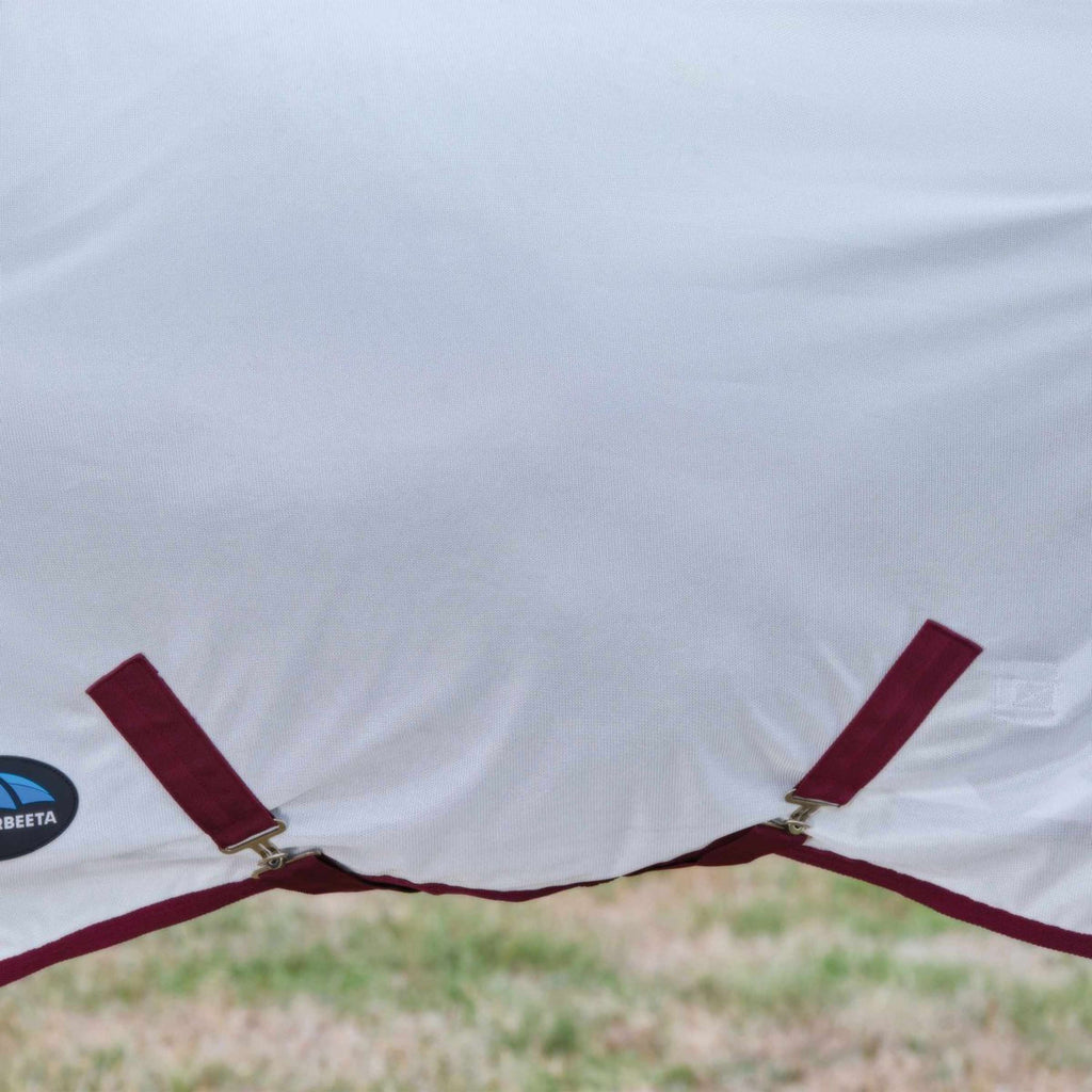 WeatherBeeta Couverture Anti-Mouches ComFiTec Essential Combo Blanc/Bordeaux