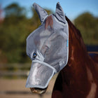 WeatherBeeta Masque Anti-Mouches ComFiTec Durable avec Oreilles et Nez Gris