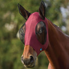 WeatherBeeta Masque Anti-Mouches ComFiTec Stretch avec Oreilles Bordeaux/Noir