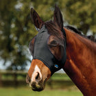 WeatherBeeta Masque Anti-Mouches ComFiTec Deluxe Stretch avec Oreilles Noir/Noir