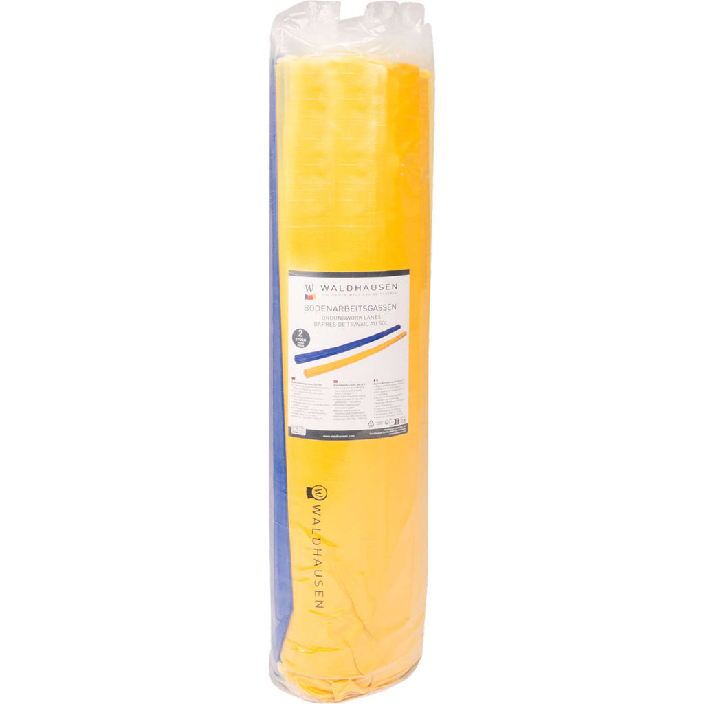 Waldhausen Poutres de fondation Jeu de 2 Bleu/Jaune